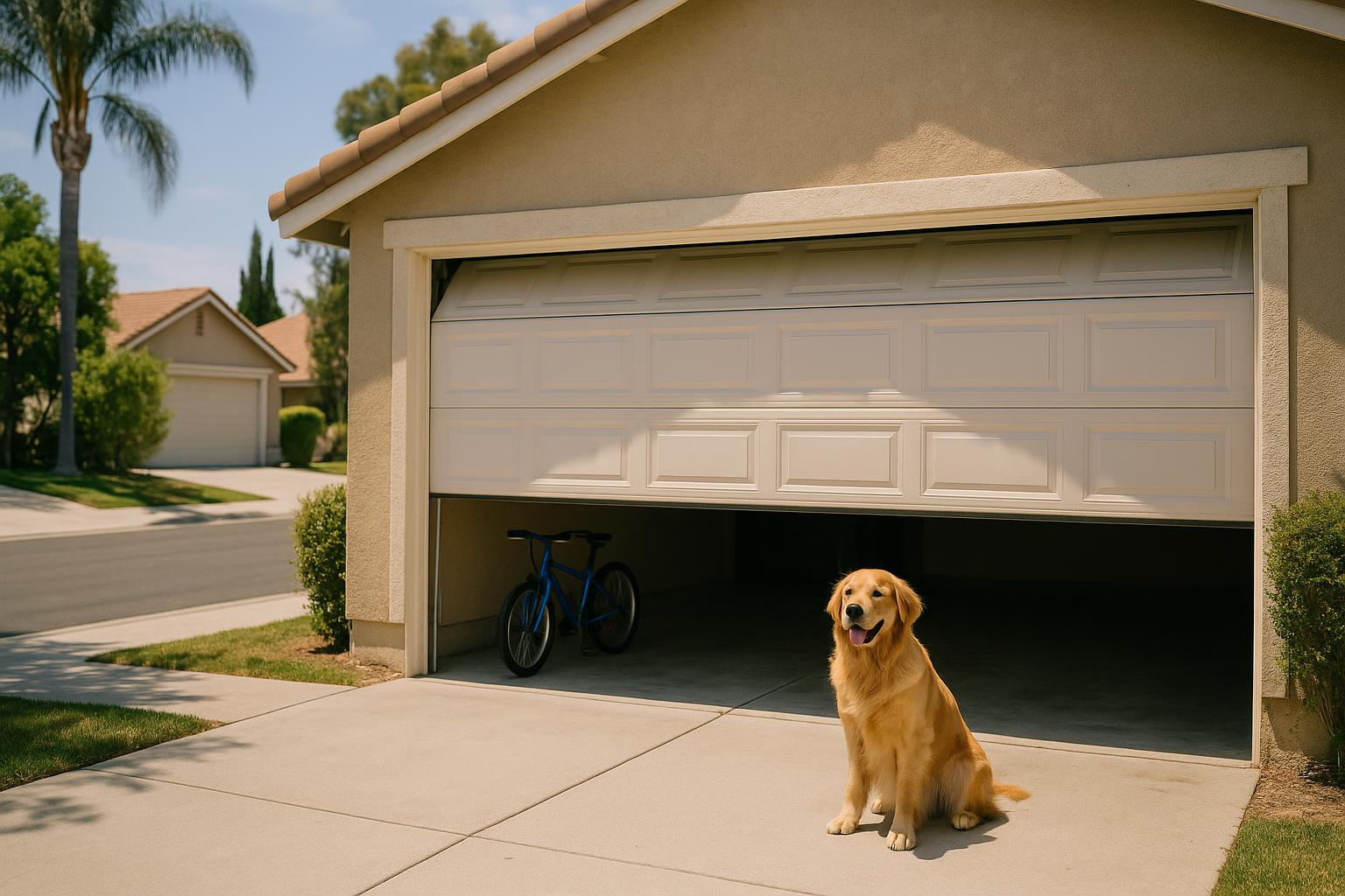 How to Keep Your Garage Door Safe Around Kids and Pets